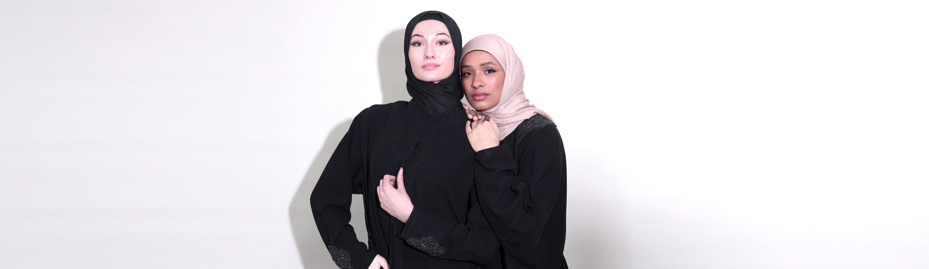 signature wear black hooded arabian nites