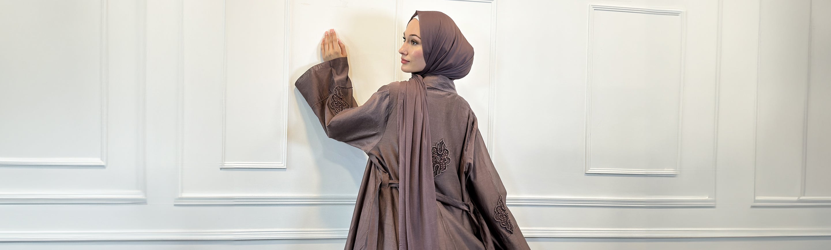 luxury autumn wear arabian nites embellished jacket