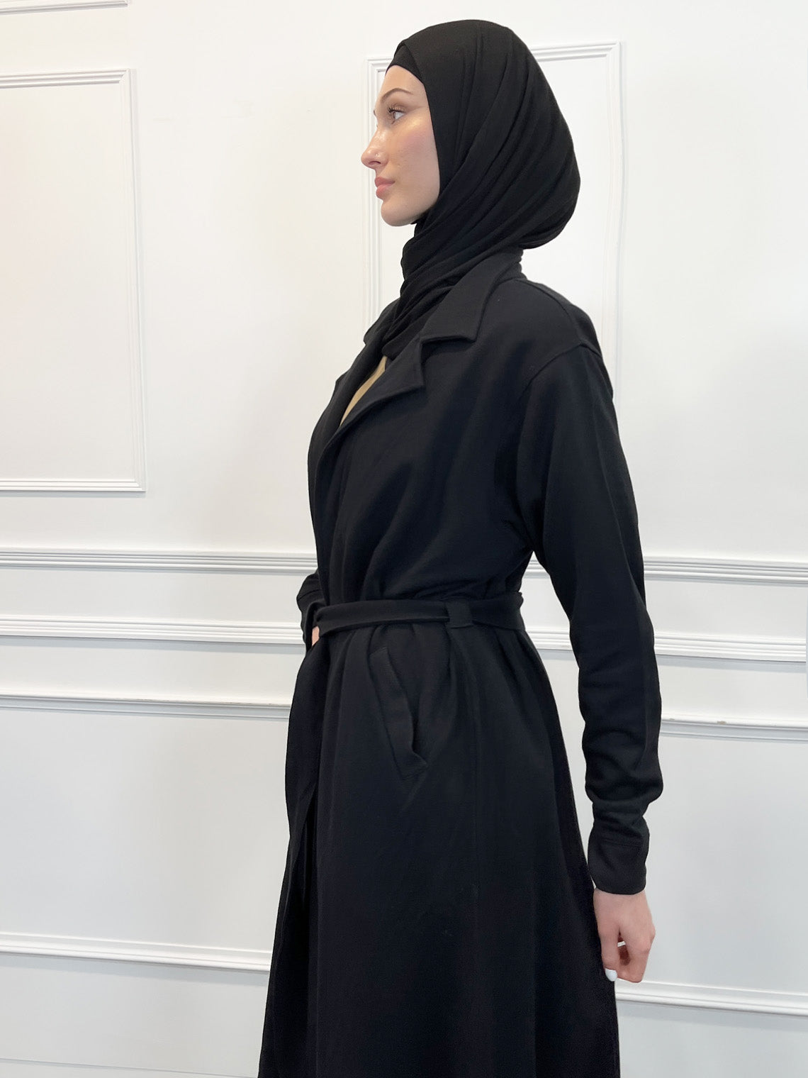 Long on sale abaya jackets