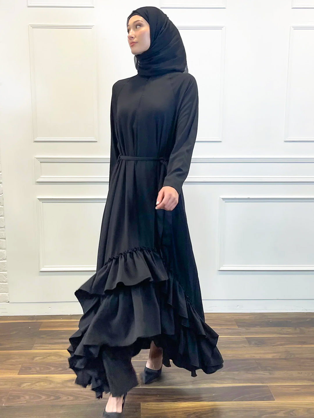 Black long dress online best sale